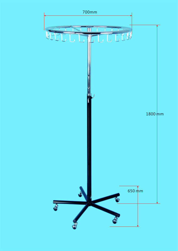 Garment Rack J Hooks Single Ring Supplier in Dubai, UAE - AHD Display