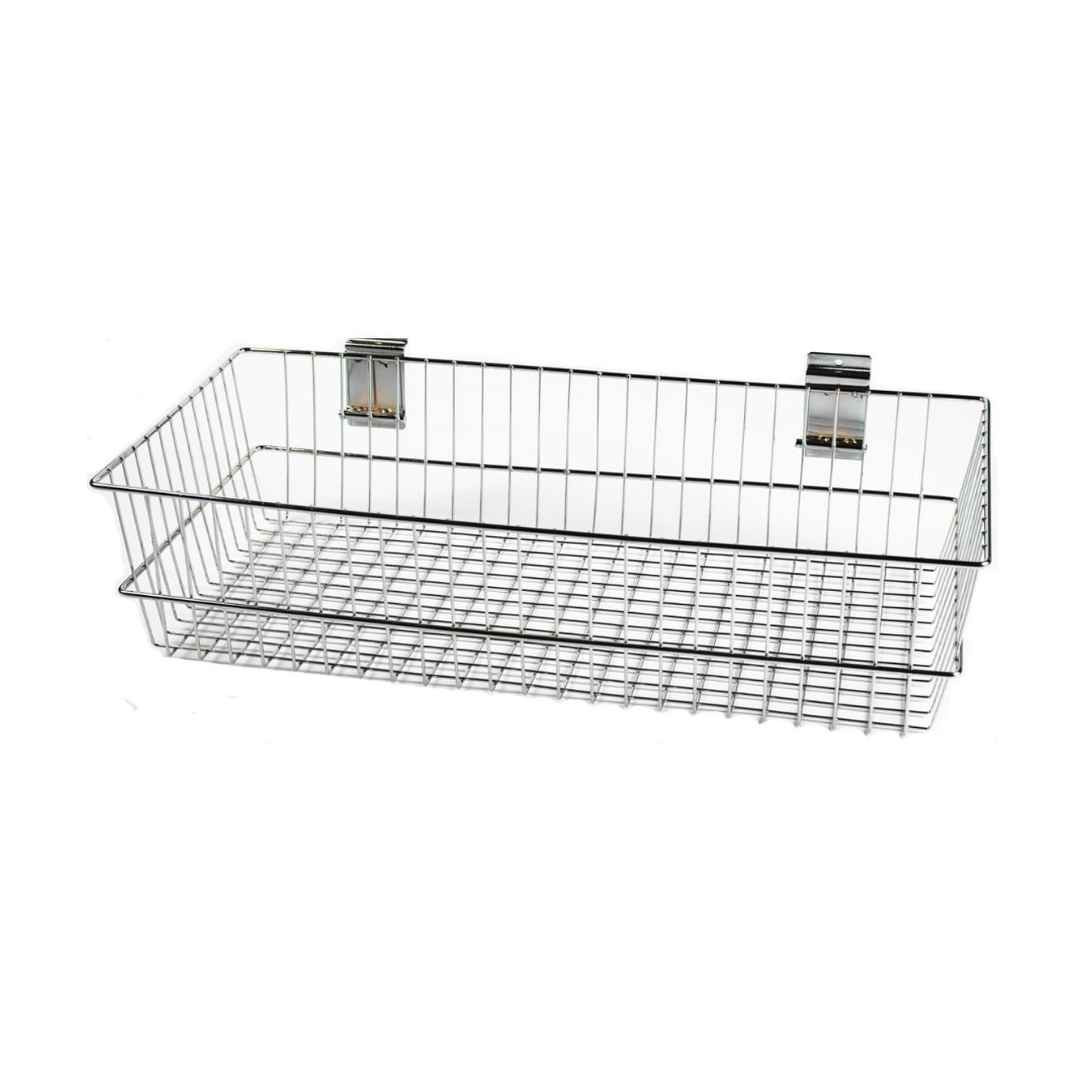 Slat Board Basket Chrome Plated -SWBT