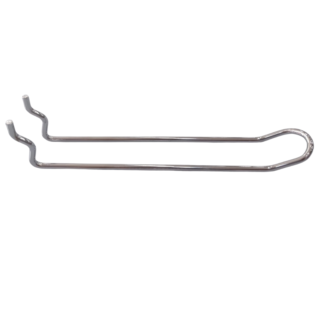 Peg Board U Hooks Chrome Plated - PBUH