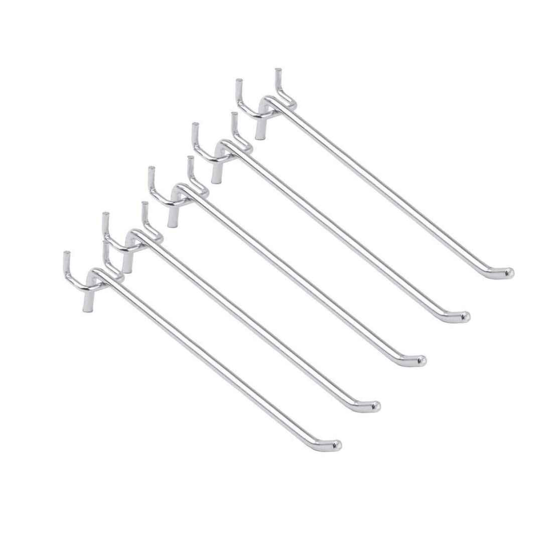 Peg Board Single Hooks Chrome Plated -  PBSH