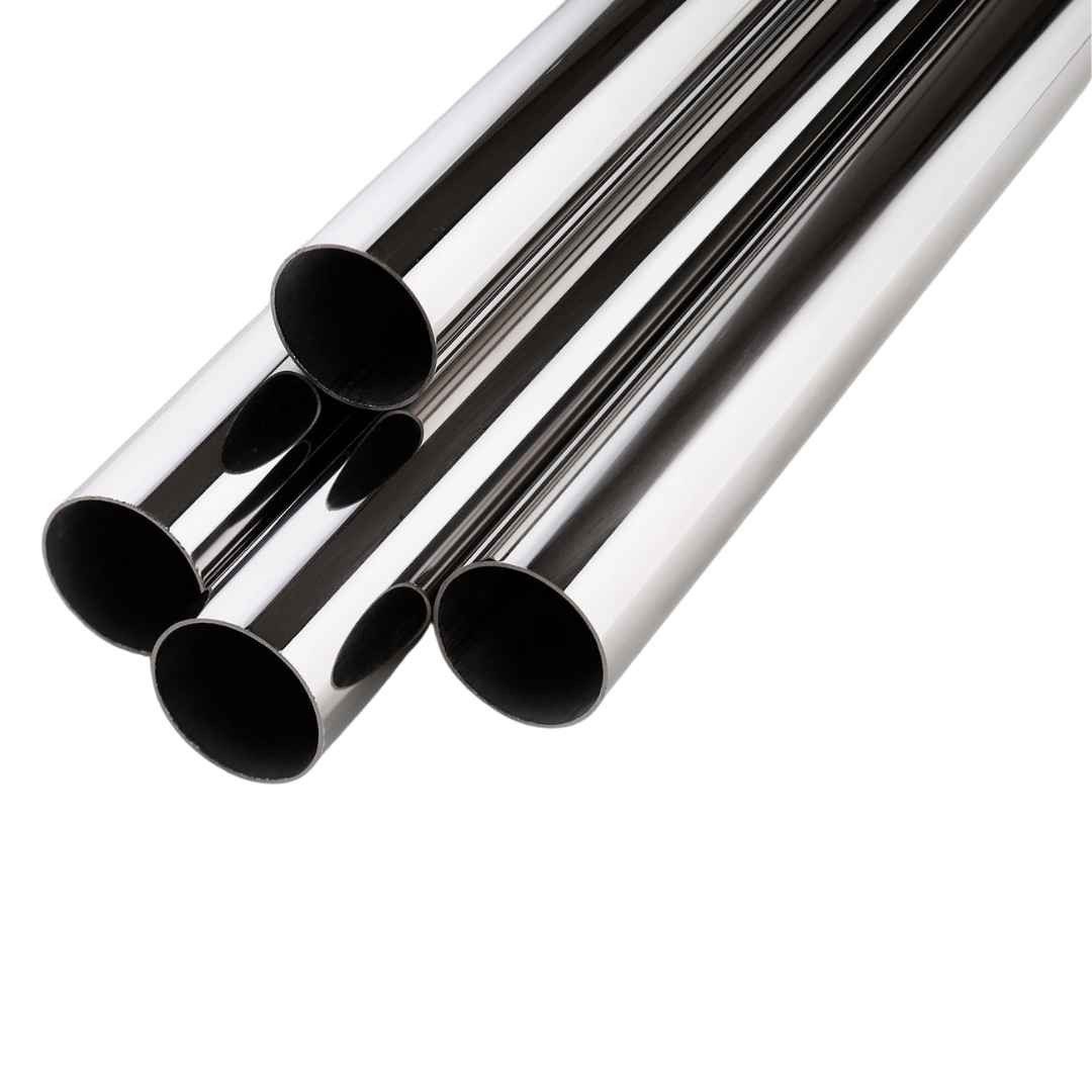 Round Pipe 3mtr  x 1mm Thickness Heavy Duty Chrome Plated Available Size : 19mm / 25mm -   JKTP4CH