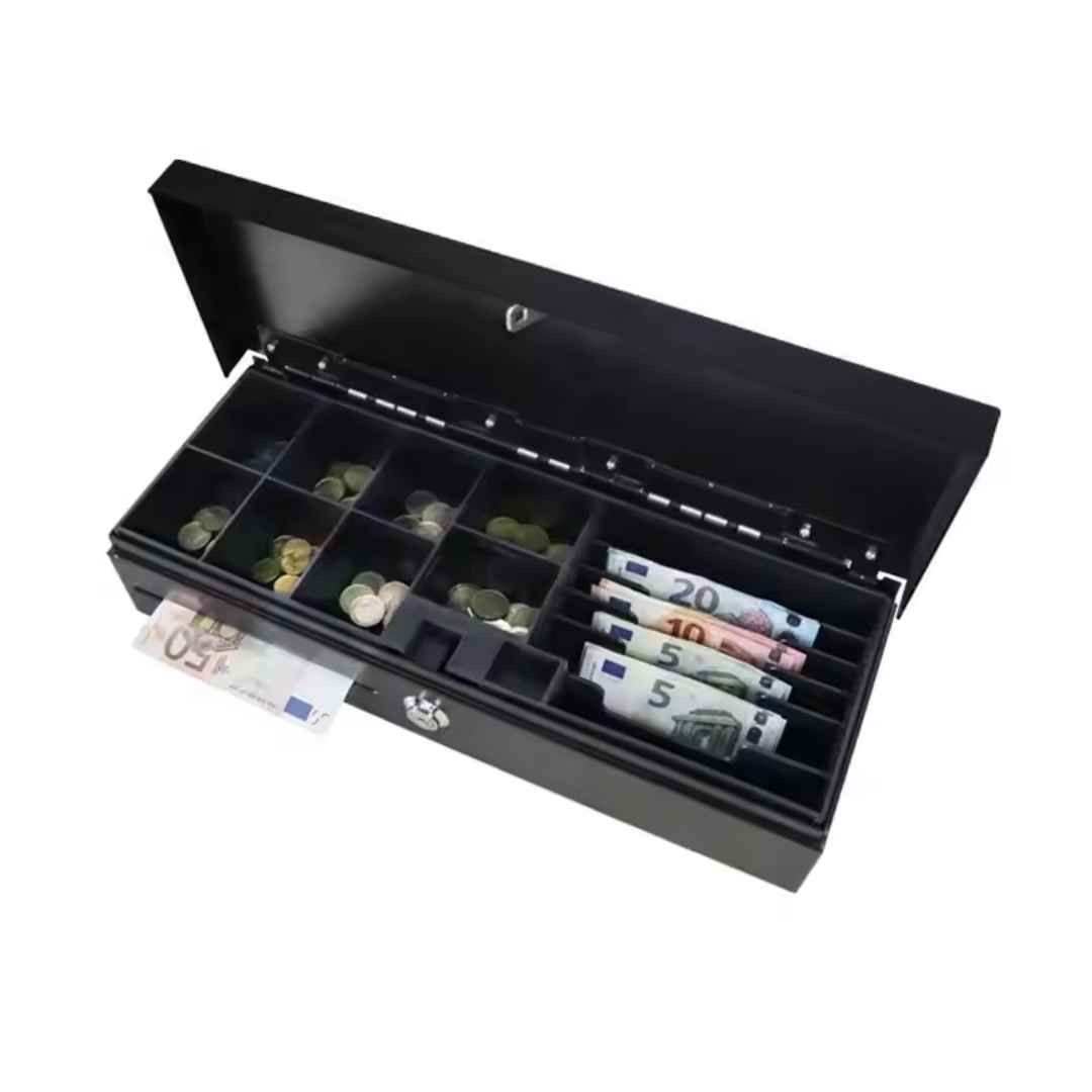 Electronic Flip Top Cabinet CASH BOX  -  CBBK