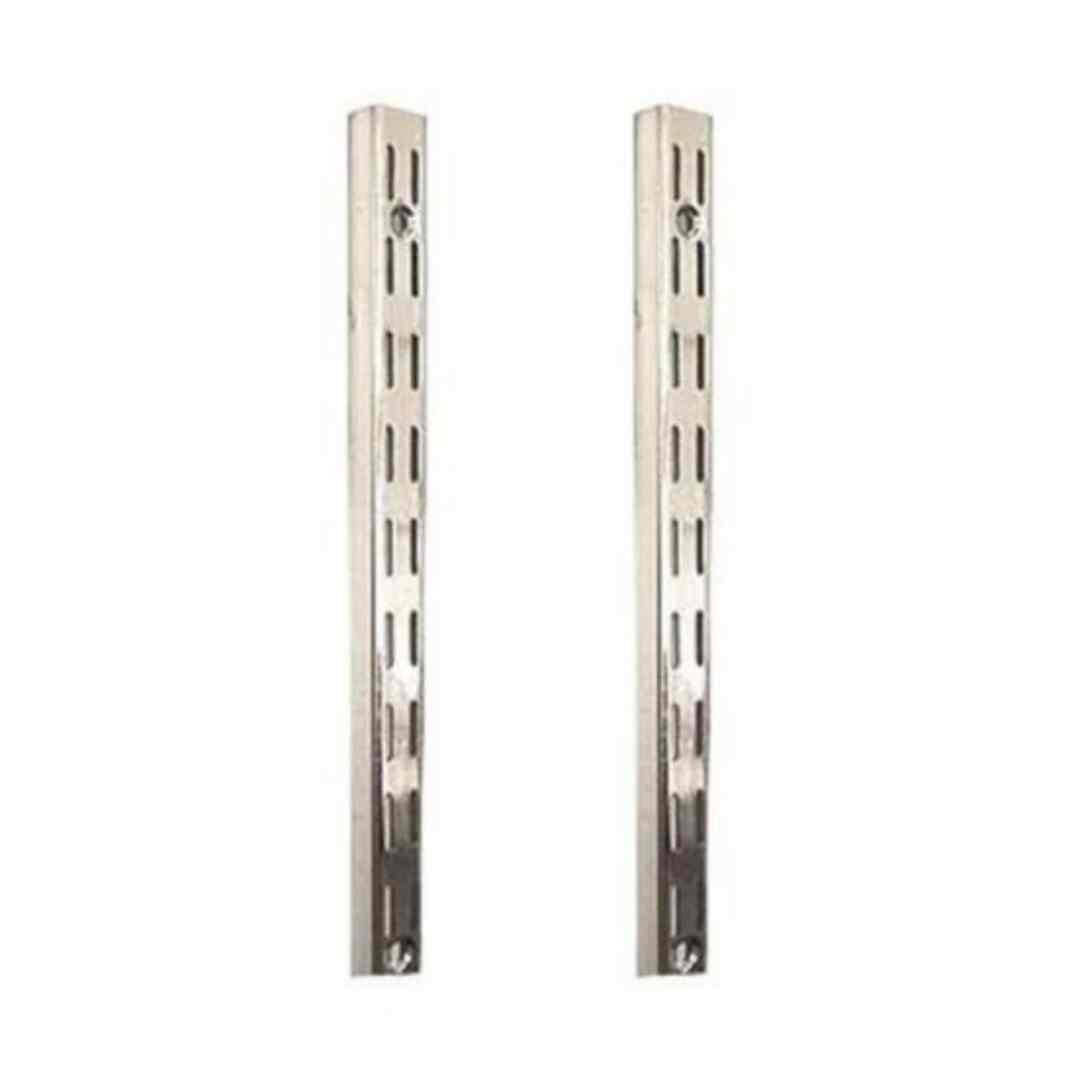 Slim Channel Double 16mm Broad Chrome Plated - SCD161124