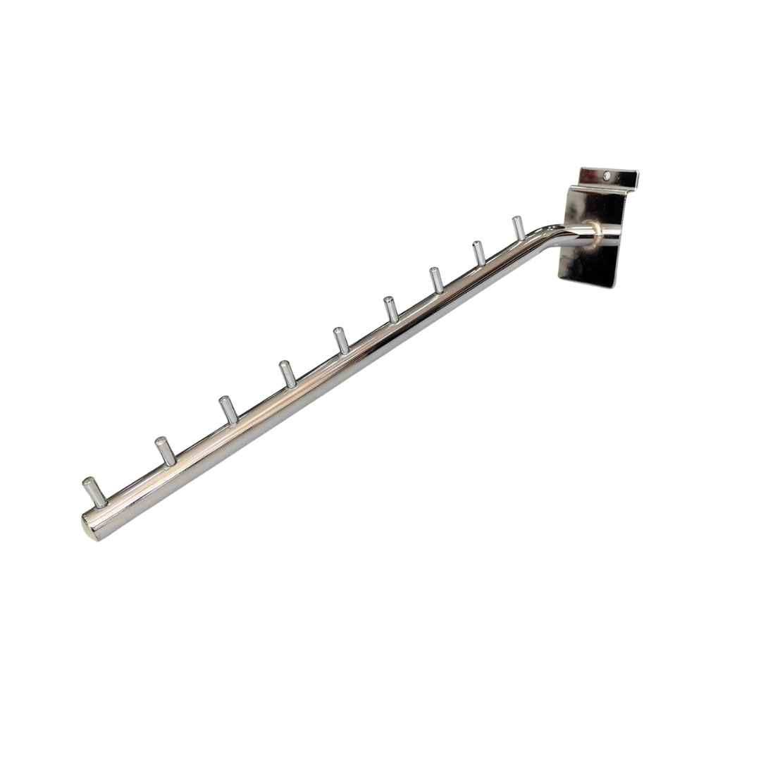 Slat Board Pin Bracket Round Pipe Chrome Plated - SWPNRD